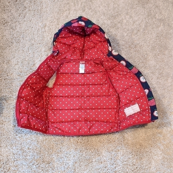 GYMBOREE Candy Apple Vest Size 6 - Picture 3 of 4